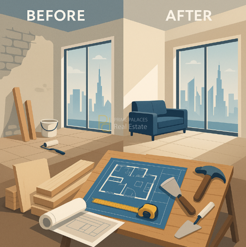 How to Renovate and Flip Properties in Dubai for Maximum ROI