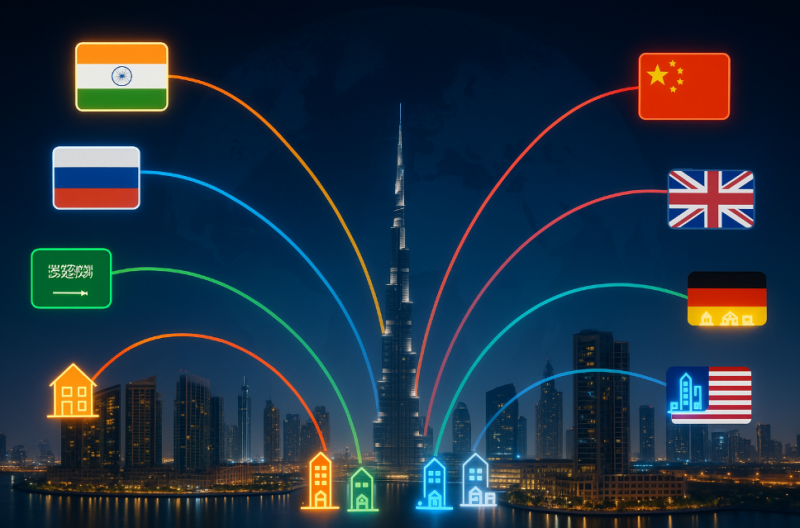 Top Nationalities Investing in Dubai Real Estate in 2025