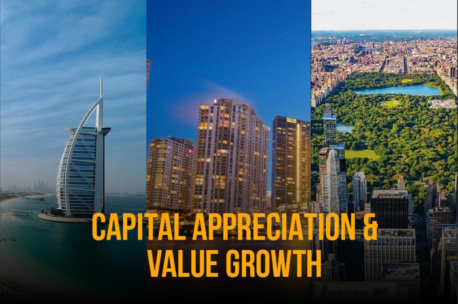 Capital Appreciation and Value Growth: Dubai vs Miami vs New York