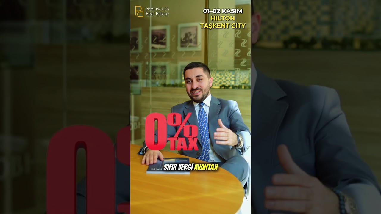 Dubai Yatırım Fırsatları Tashkent’te | 1–2 Kasım Hilton Hotel Etkinliği